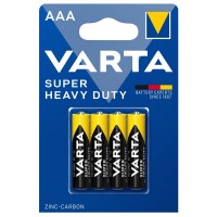 Set 4 baterii Varta AAA R3 Zinc-Carbon Super Heavy Duty
