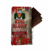 Foite din tutun pentru rulat - King BLUNT Strawberry (5)